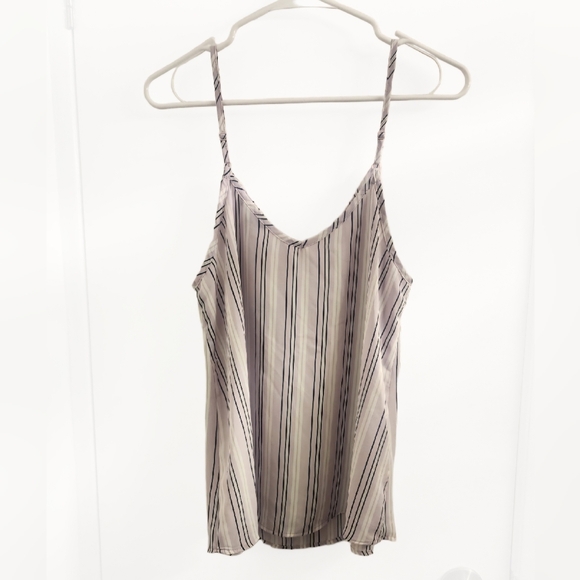 Lilac striped cami top - Picture 2 of 3